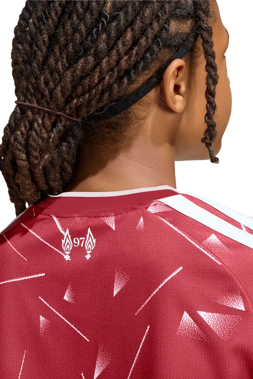Dětský domácí fotbalový dres Adidas Liverpool FC 26/27 bordó
