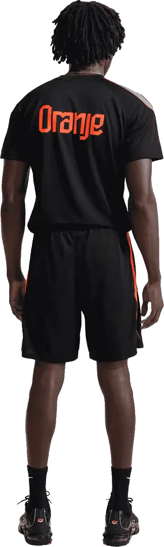 Pánské pleteninové šortky Nike Nizozemí 2026 Strike černé
