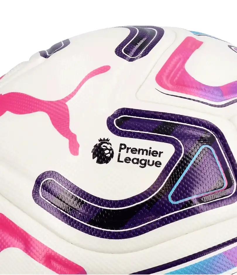 Fotbalový míč Puma Stellar Nitro Pro Premier League velikost 5 bílý