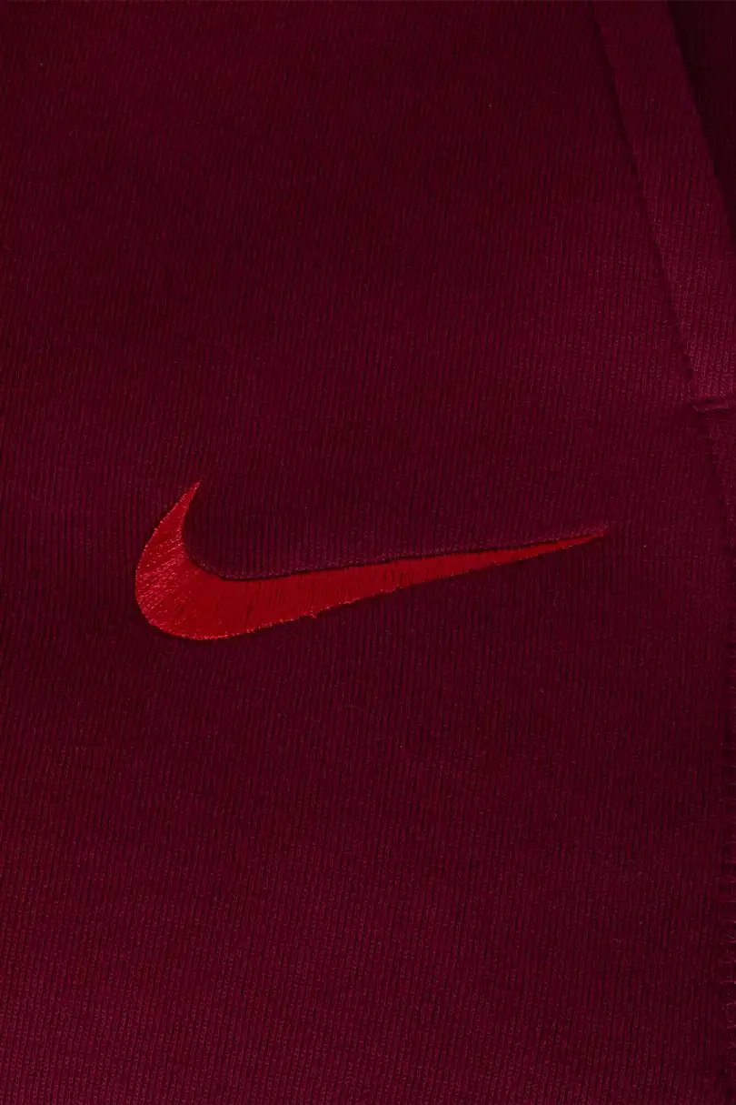 Pánské flísové kalhoty Nike Polsko 2026 Tech Fleece Jogger bordó