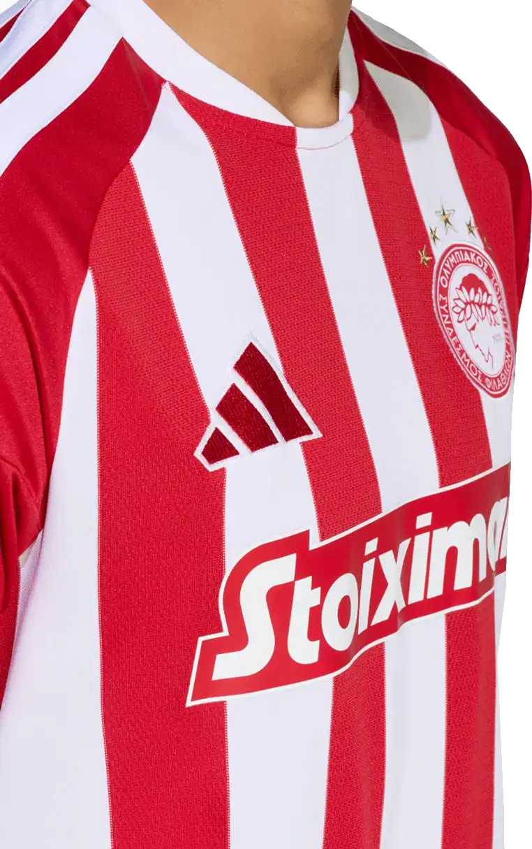 Pánský domácí fotbalový dres Adidas Olympiakos 26/27 bílo-červený