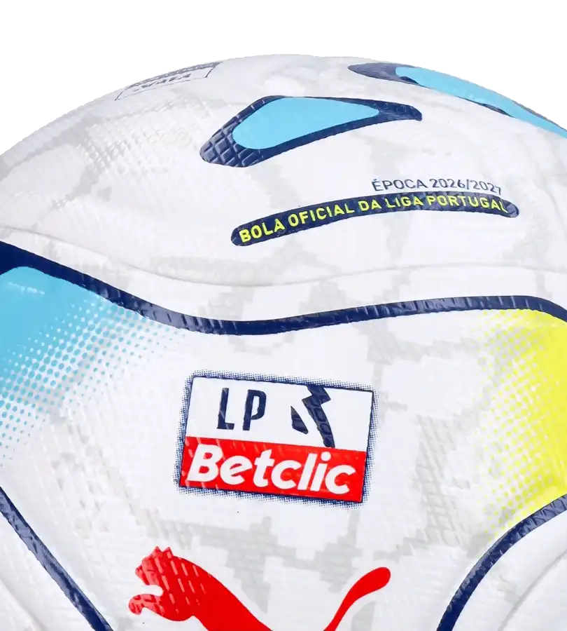 Fotbalový míč Puma Stellar Nitro Ultimate Liga Portugal 26/27 velikost 5 bílý