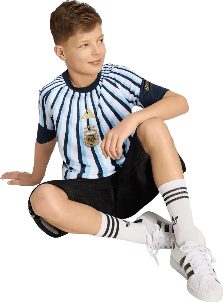 Dětský předzápasový dres Adidas Argentina 2026 vícebarevný
