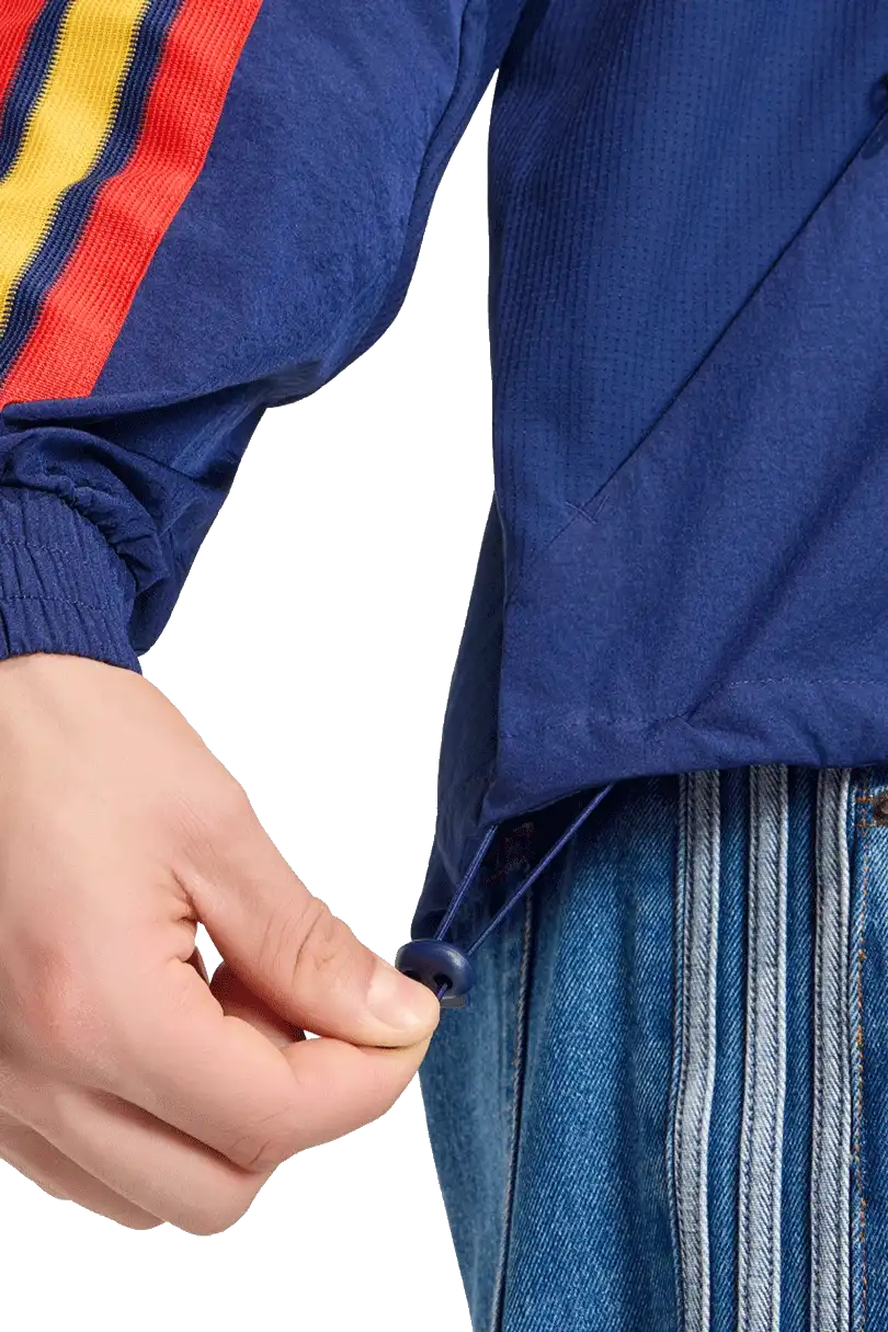 Pánská domácí bunda Adidas Španělsko 2026 Anthem modrá