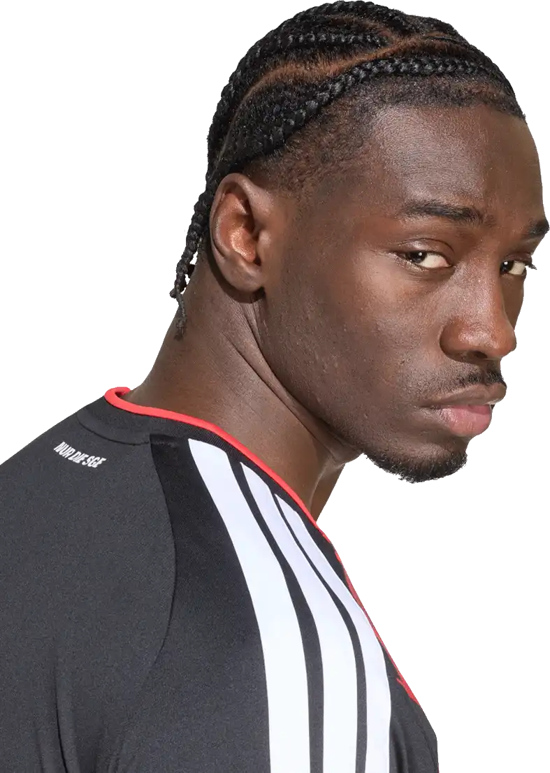 Pánský domácí dres Adidas Eintracht Frankfurt 26/27 černo-červený