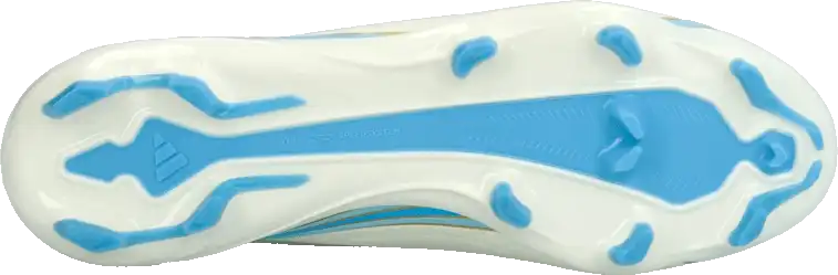 Pánské kopačky lisovky Adidas F50 League Messi FG bílo-blankytné