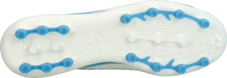 Dětské kopačky lisovky Adidas F50 League Messi LL AG bílo-blankytné