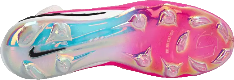 Pánské kopačky lisovky Nike Phantom 6 High Elite FG bílo-růžové