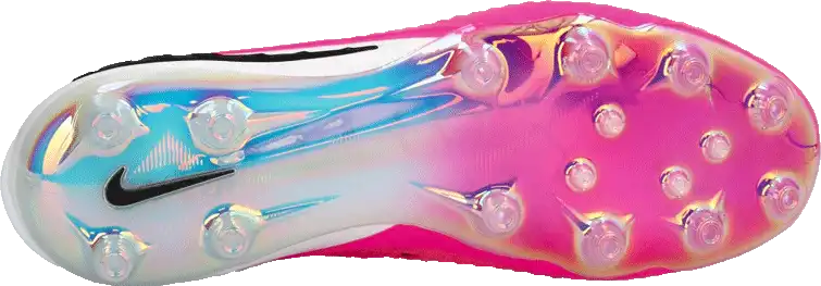 Pánské kopačky lisovky Nike Phantom 6 Low Elite AG-PRO bílo-růžové