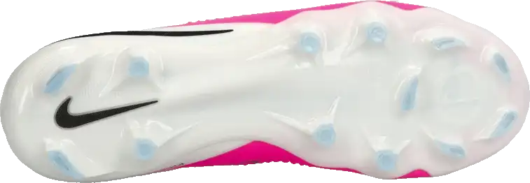Pánské kopačky lisovky Nike Phantom 6 Low Pro FG bílo-růžové