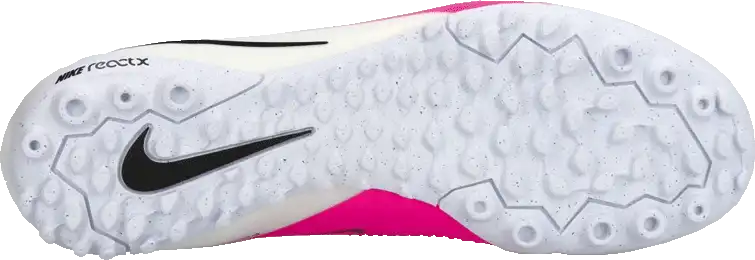 Pánské kopačky turfy Nike Phantom 6 Low Pro TF bílo-růžové