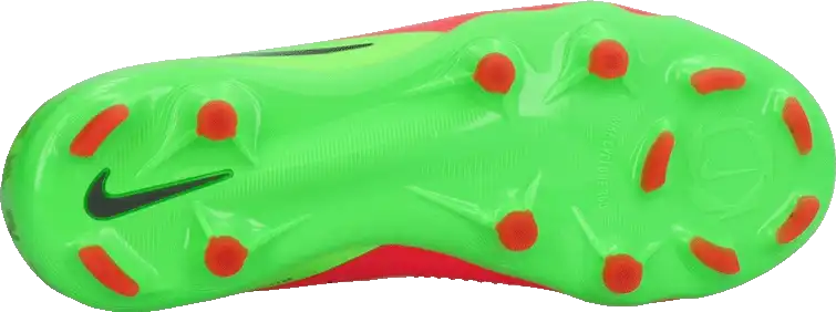 Dětské lisovky Nike Phantom 6 Low Pro Erling Haaland FG/MG zeleno-červené