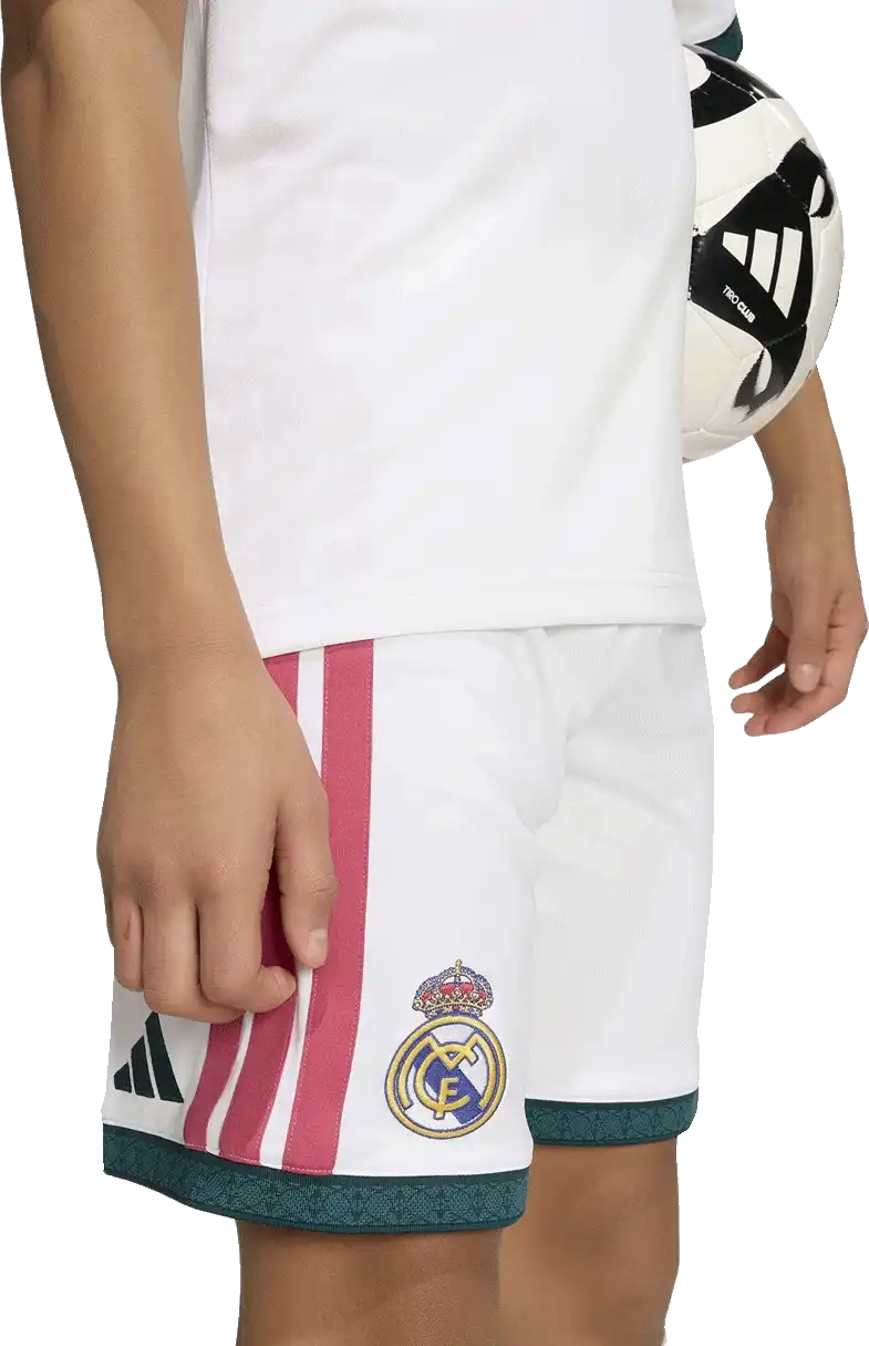 Dětská domácí souprava Adidas Real Madrid 26/27 bílá