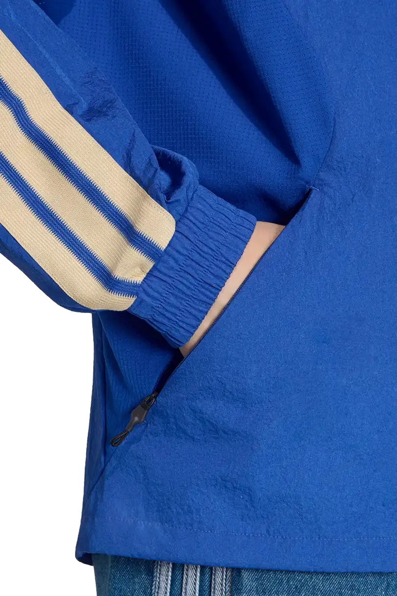 Pánská domácí bunda Adidas Itálie 2026 Anthem modrá