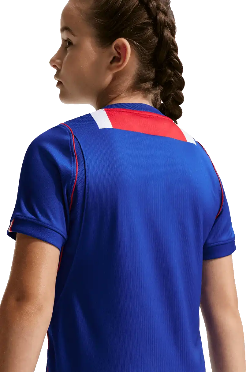 Dětský domácí fotbalový dres Nike PSG 26/27 modro-červený