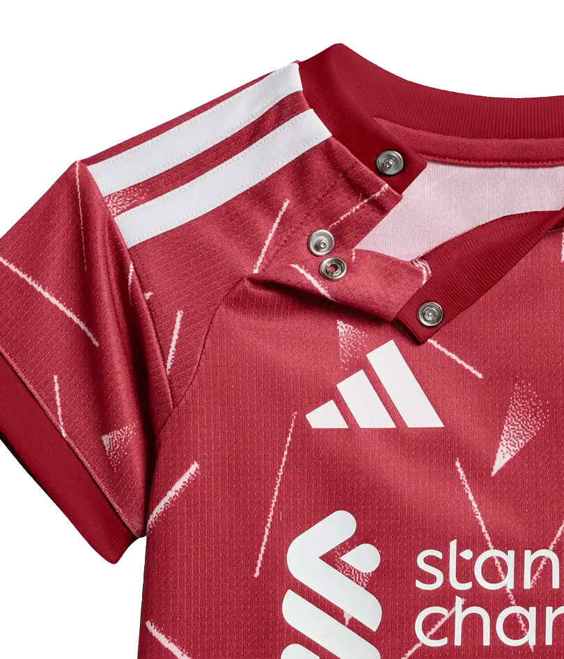 Dětská domácí souprava Adidas Liverpool FC 26/27 kojenci bordó