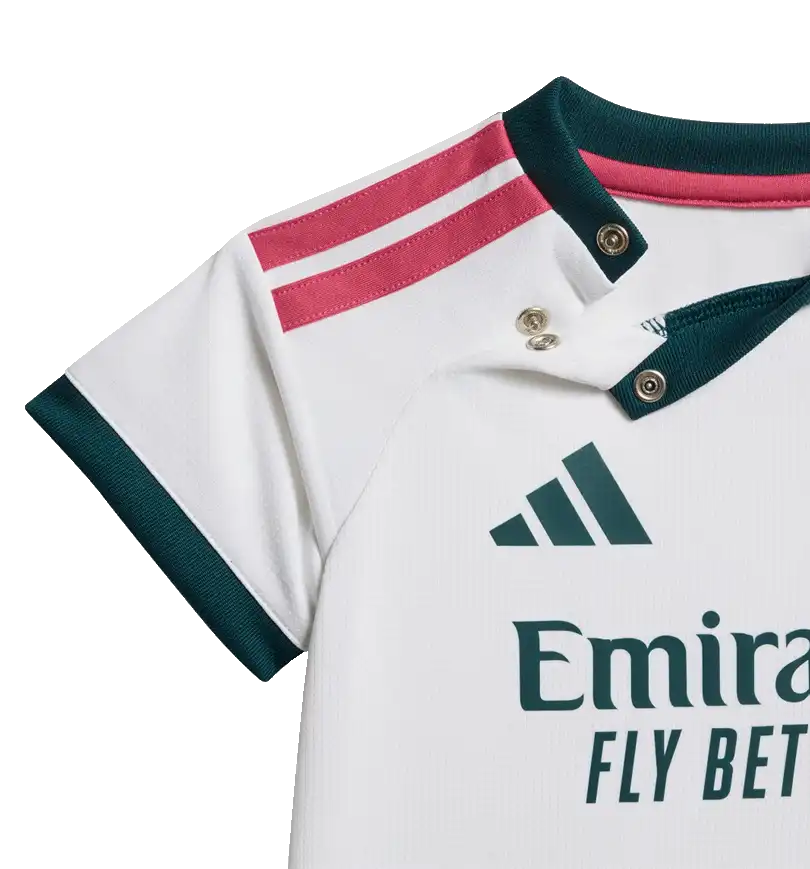 Dětská domácí souprava Adidas Real Madrid 26/27 kojenci bílá