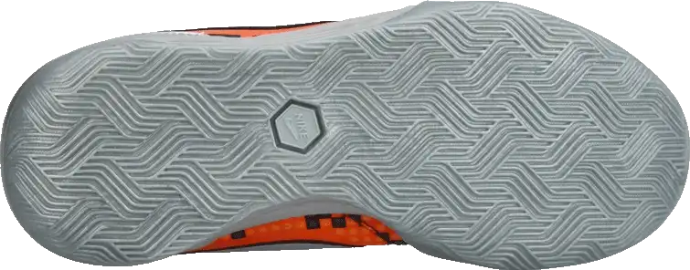 Dětské sálové kopačky Nike x LEGO Streetgato oranžovo-stříbrné