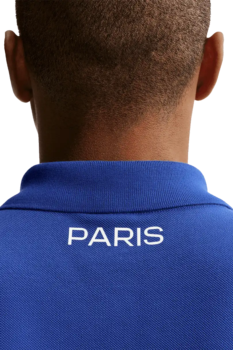 Pánská fotbalová polokošile Nike PSG 26/27 Club Polo modrá