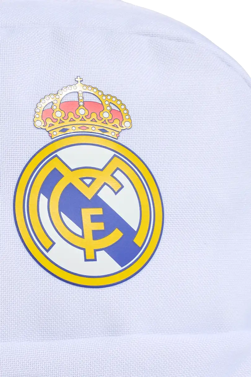 Dětský batoh Adidas Real Madrid 26/27 bílý 12 litrů