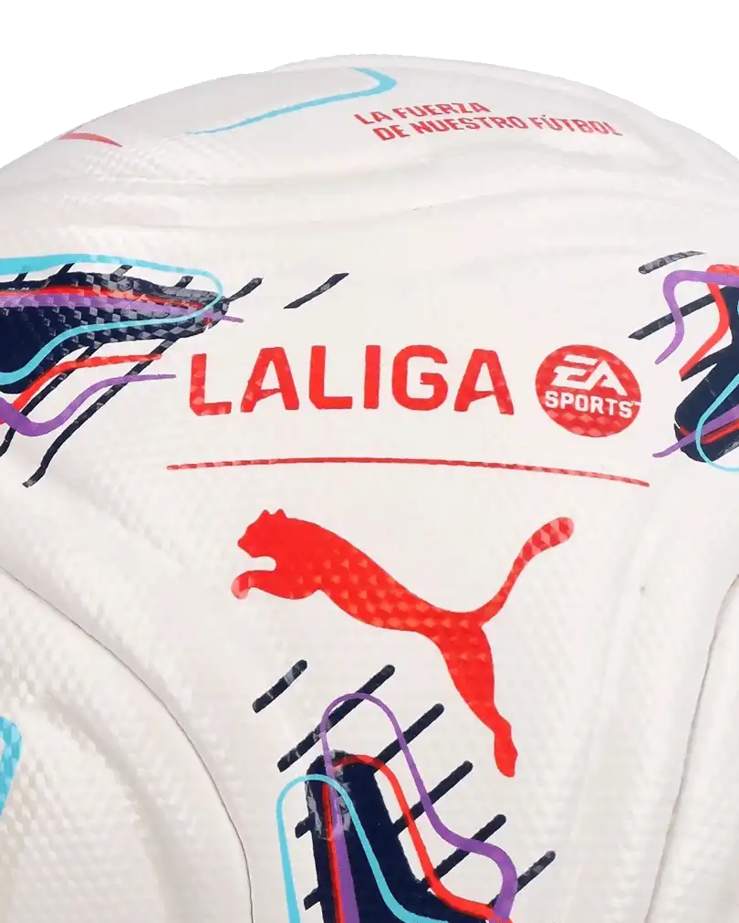 Fotbalový míč Puma Stellar Cup La Liga 26/27 velikost 4 bílý