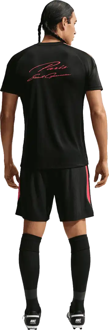 Pánské sportovní pleteninové tričko Nike PSG 26/27 Strike černé