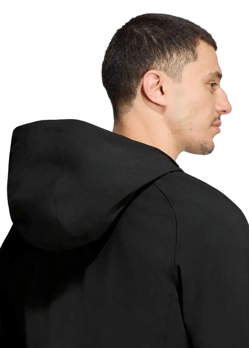 Pánská bunda s kapucí Adidas Juventus FC 26/27 Tiro Travel černá