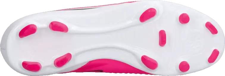 Pánské kopačky lisovky Nike Phantom 6 High Club FG/MG bílo-růžové