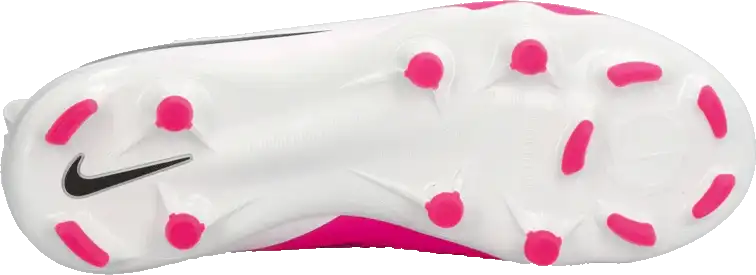 Dětské kopačky lisovky Nike Phantom 6 Low Academy FG/MG bílo-růžové
