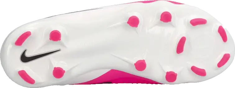Dětské kopačky lisovky Nike Phantom 6 High Academy FG/MG bílo-růžové