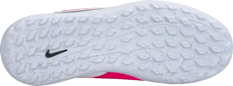 Dětské kopačky turfy Nike Phantom 6 Low Club TF bílo-růžové