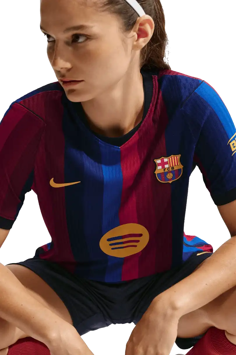 Dámský domácí zápasový dres Nike FC Barcelona 26/27 modro-červený