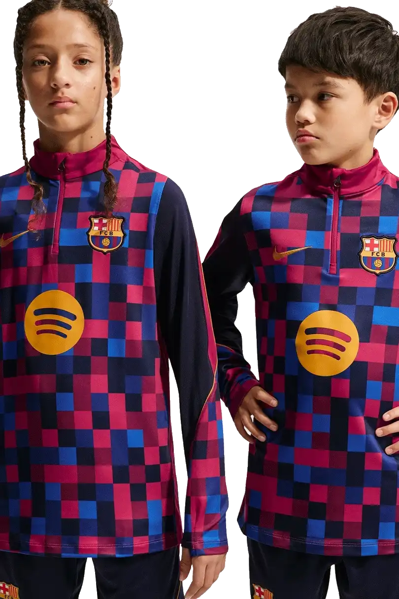 Dětská tréninková mikina Nike FC Barcelona 26/27 Strike vícebarevná
