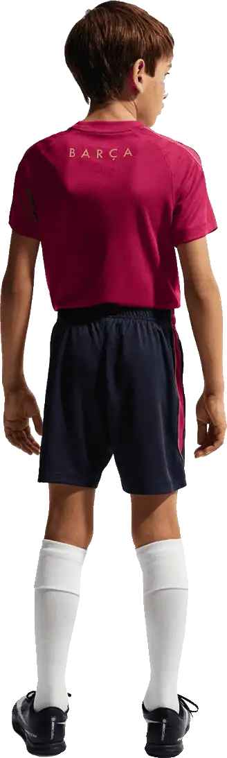 Dětské fotbalové šortky Nike FC Barcelona 26/27 Strike modré