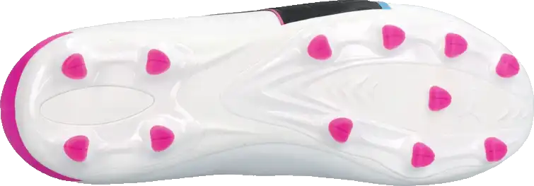 Dětské kopačky lisovky Puma King 20 Match FG/AG bílo-růžové