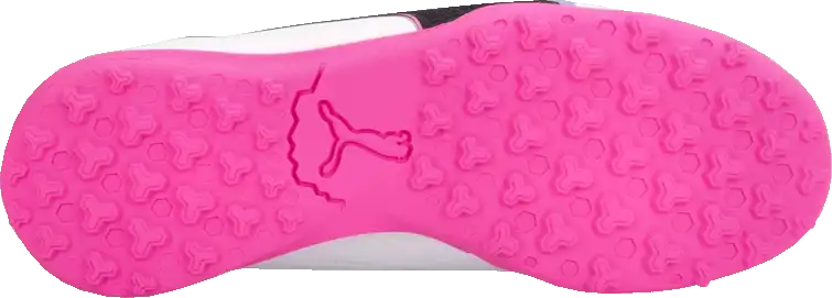 Dětské kopačky turfy Puma King 20 Match TT bílo-růžové