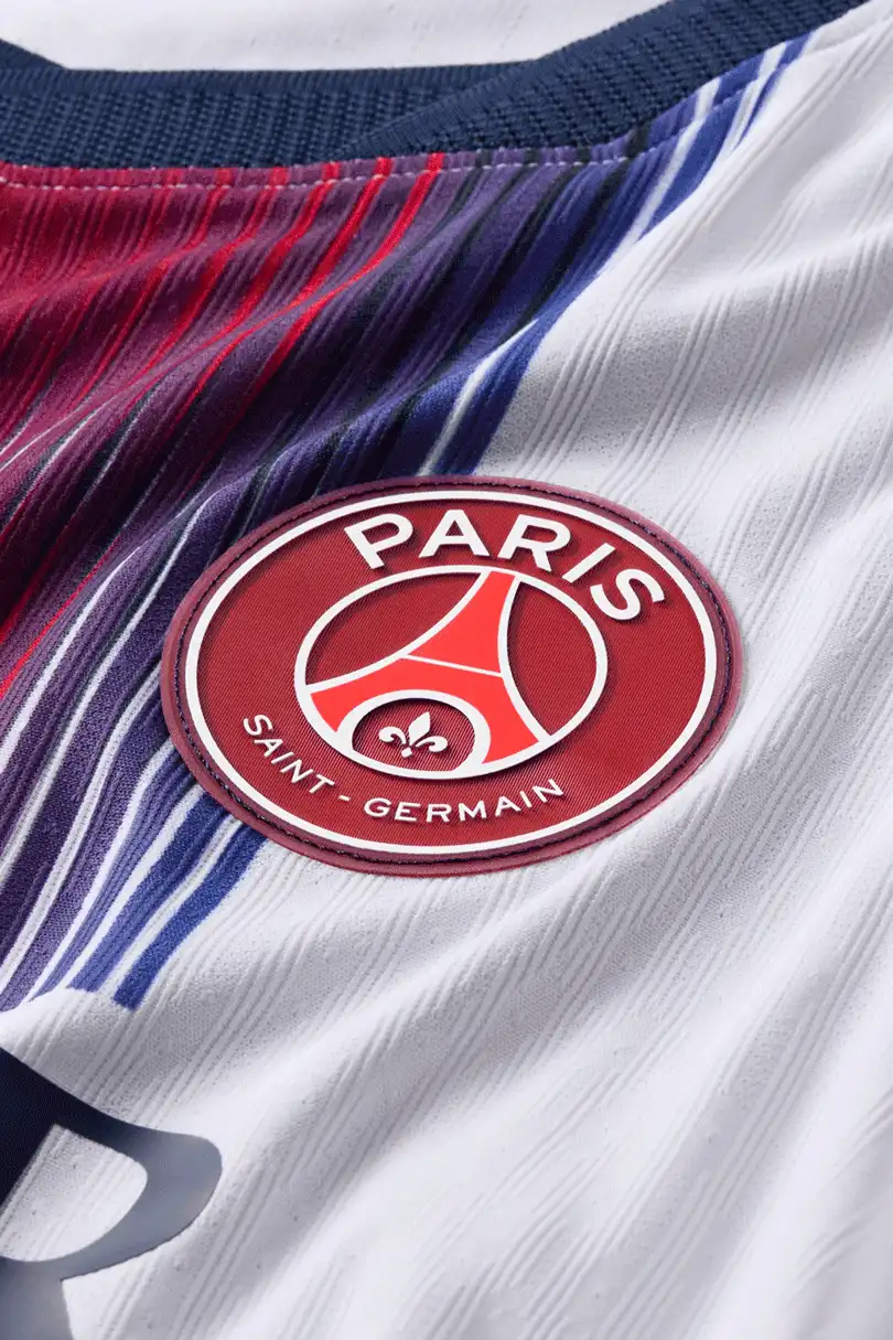 Pánský domácí zápasový fotbalový dres Nike PSG 26/27 bílý