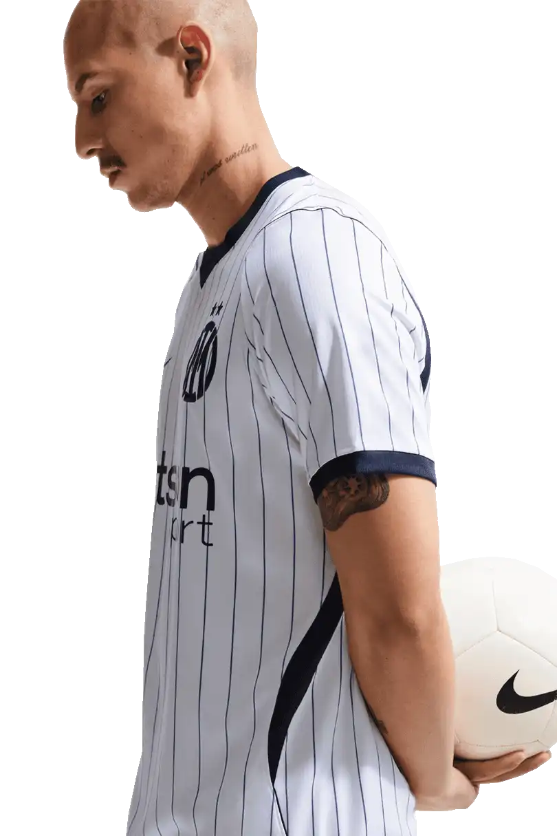 Pánský venkovní fotbalový dres Nike Inter Milan 26/27 bílý