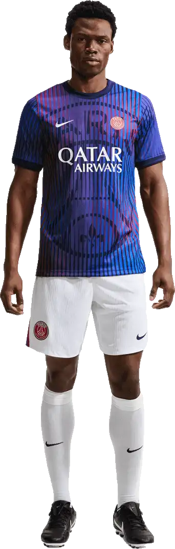 Pánský předzápasový fotbalový dres Nike PSG 26/27 modrý