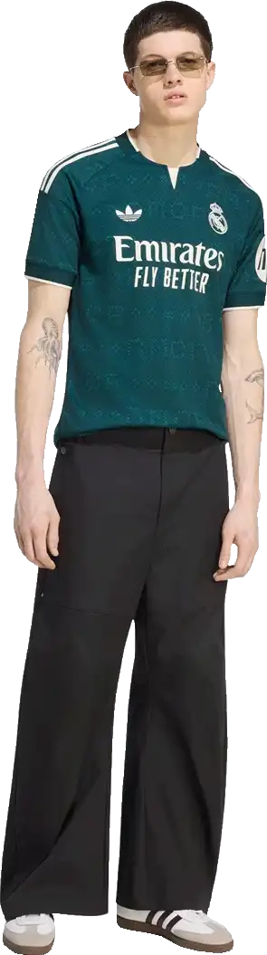Pánský venkovní fotbalový dres Adidas Real Madrid 26/27 zelený