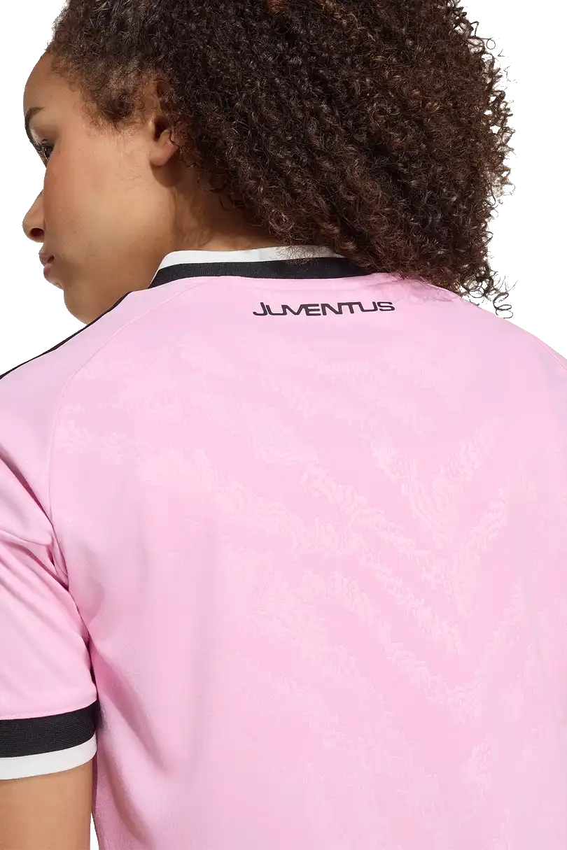 Dětský venkovní fotbalový dres Adidas Juventus FC 26/27 růžový