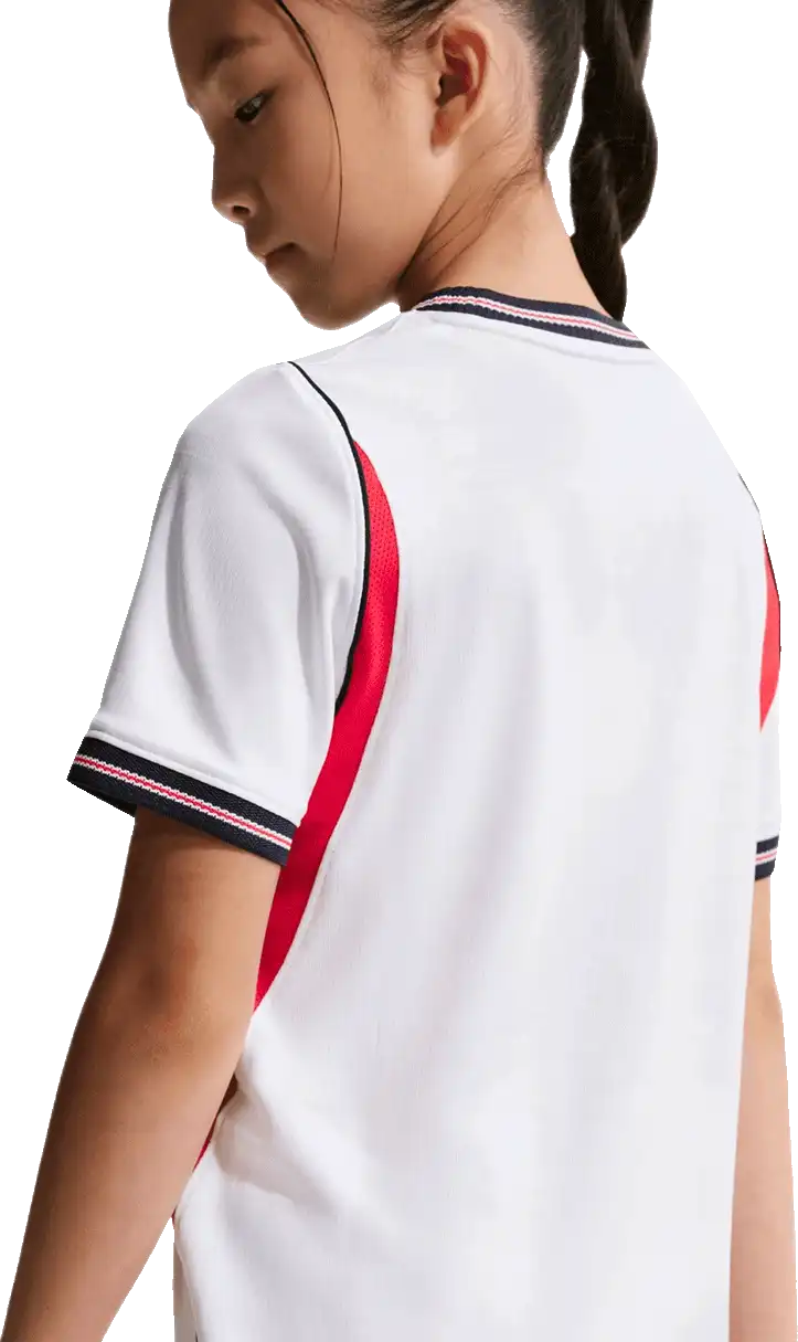 Dětský domácí fotbalový dres Nike Anglie 2026 bílý