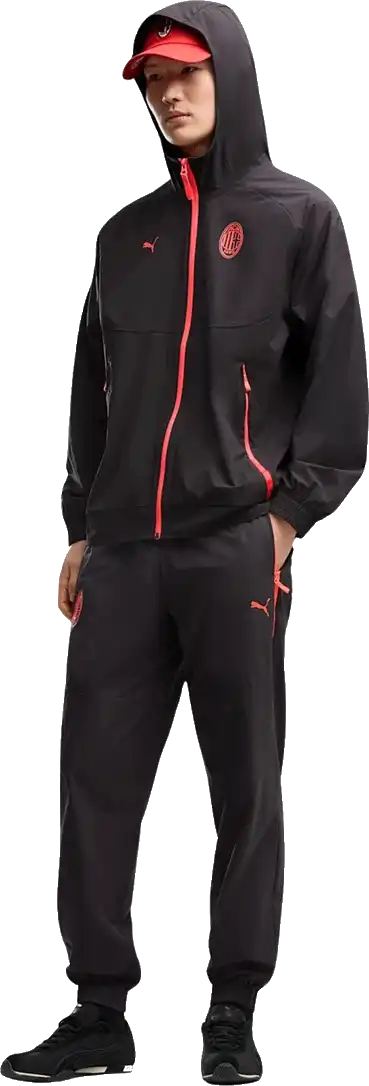 Pánská bunda Puma AC Milan 26/27 PUMATECH Woven černá
