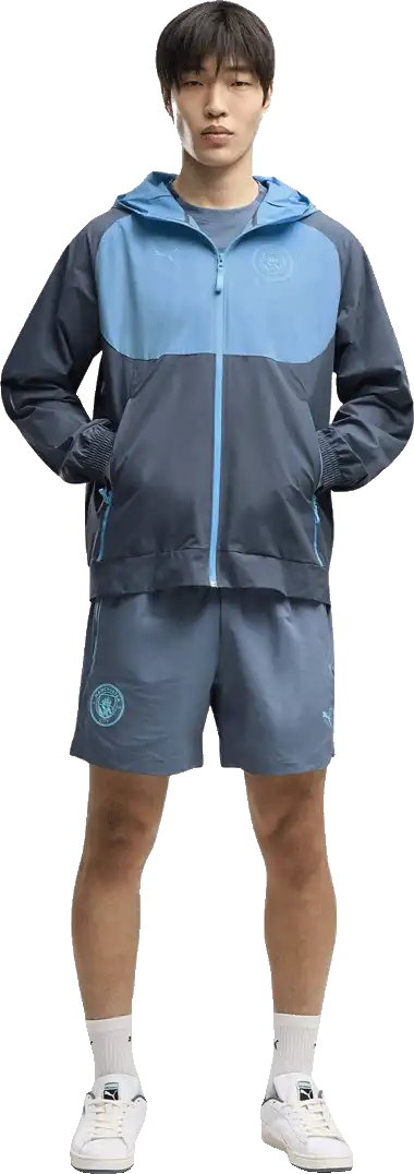 Pánská bunda Puma Manchester City 26/27 PUMATECH Woven modrá