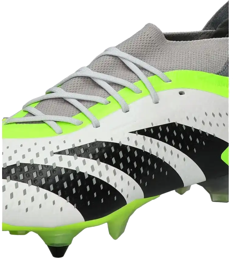 Pánské kopačky kolíky Adidas Predator Accuracy.1 SG bílo-zelené