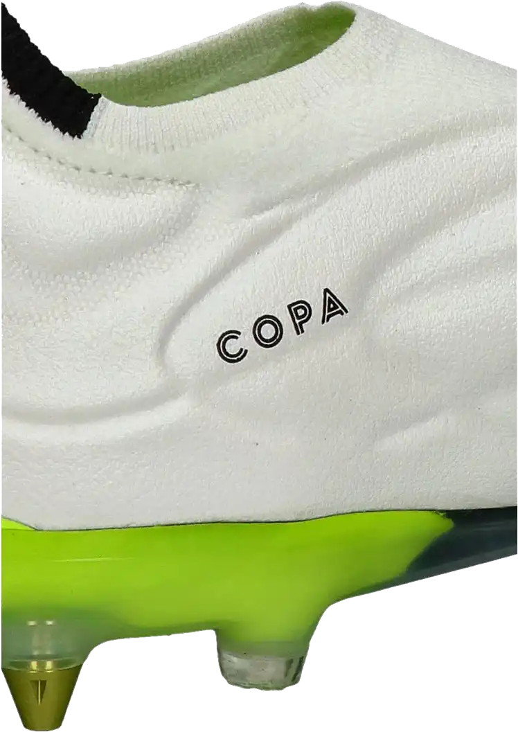 Pánské kopačky kolíky Adidas Copa Pure+ SG bílo-zelené BTK
