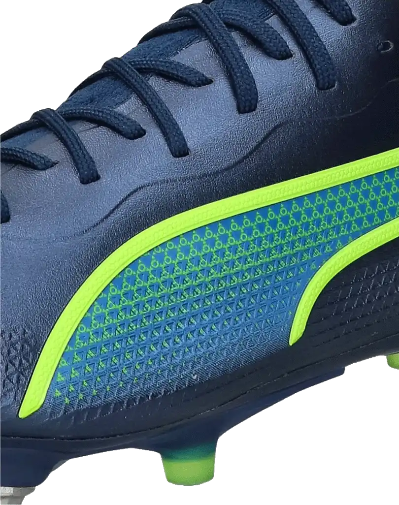 Pánské kopačky kolíky Puma King Ultimate MxSG modré