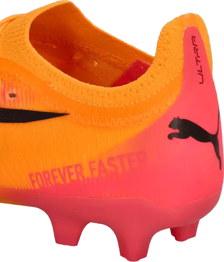 Pánské kopačky lisovky Puma Ultra Ultimate FG/AG oranžové2
