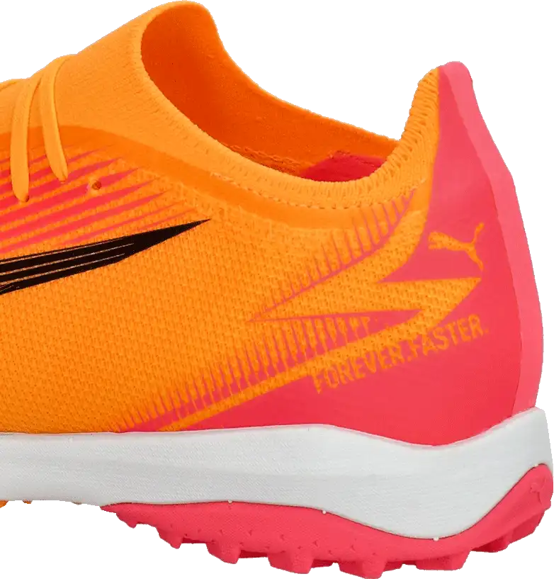 Pánské kopačky turfy Puma Ultra Match TT oranžové2