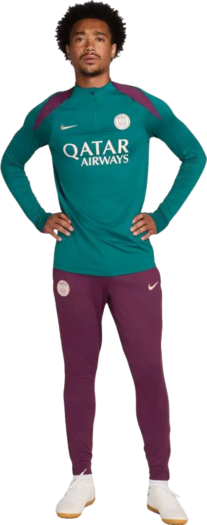 Pánská tréninková mikina Nike PSG 24/25 Strike zelená
